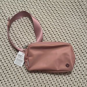 Lululemon light pink everywhere belt bag. NWT!